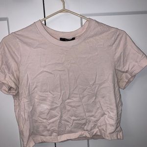Light pink crop top